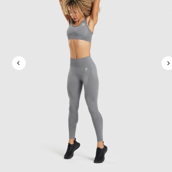 Gymshark vital seamless leggings size small : Smokey Grey Marl - Picture 11 of 16